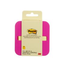 Despachador de Notas con Ventosa Post-It Varios Colores 1 pieza