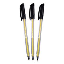 Bolígrafos de Gel Norma Trazo Suave Tinta Negra 0.7mm 3 piezas