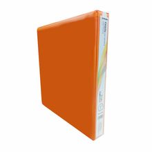 Carpeta Panorámica Tamaño Carta 1" Herraje O OfficeMax Anaranjada