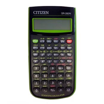 Calculadora Científica Citizen SR-260N 165 Funciones Verde
