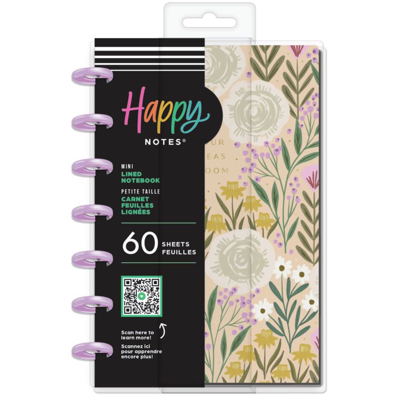 Libreta Rayada The Happy Planner Made to Bloom 60 hojas, Planificadores