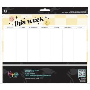 Bloc de notas The Happy Planner Semanal con Mouse Pad