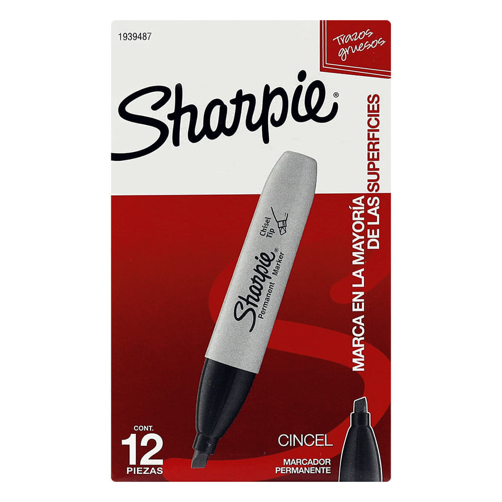  Officemax N237001 Sharpie - Rotuladores permanentes de punta  ultrafina (12 unidades) : Productos de Oficina