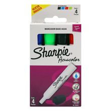 Marcadores de Agua Sharpie Acuacolor 4 piezas
