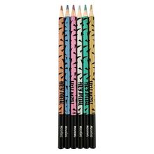 Lápices de Colores Mooving Metalizados 6 piezas