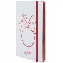 Libreta Forma Francesa Rayada Mooving Minnie Mouse 96 hojas