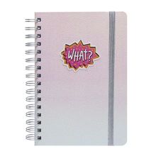 Libreta Forma Francesa Rayada Mooving Espiral Funky 80 hojas Varios Modelos 1 pieza