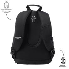 Mochila Totto Negra Ecole