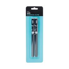 Bolígrafo de Gel Stuk Tinta Negra 0.5mm 2 piezas