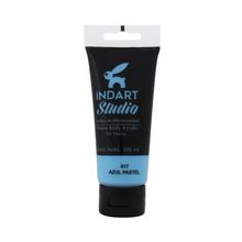 Pintura Acrílica Roel Indart Studio Azul Pastel 100ml