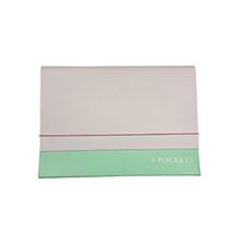 Archivero Expandible Stuk 5 Divisiones Rosa con Verde