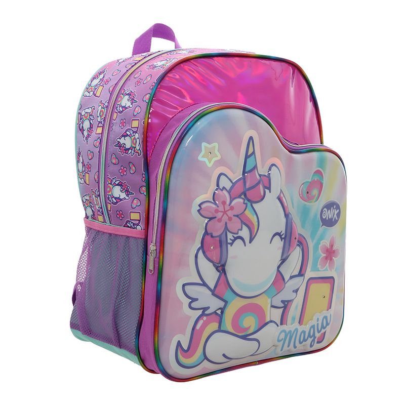 Mochilas unicornio cheap con luces