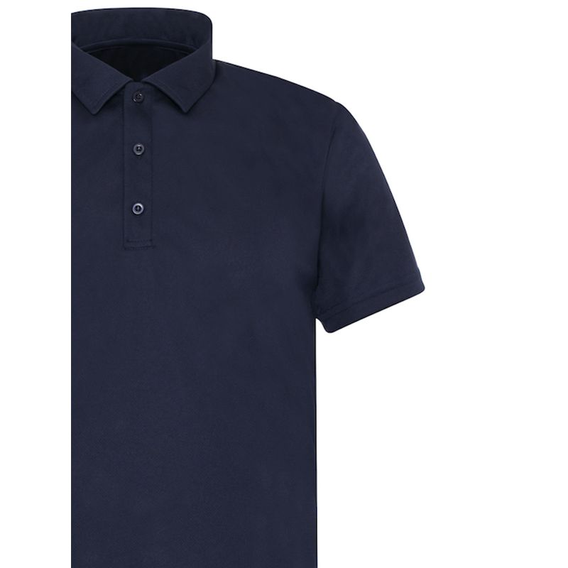 Playera tipo polo online azul marino