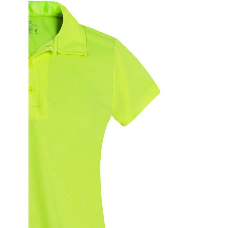 Playera tipo polo discount amarilla