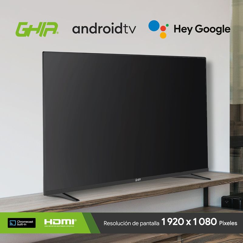 Smart TV Ghia Android Certified TV-939 40 pulgadas