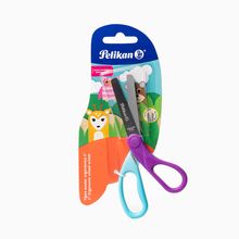 Tijera Escolar Pelikan Ergonómica 5" Varios Colores 1 pieza