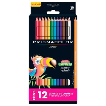 Lápices de Colores Prismacolor Junior Redondo 12 pzas