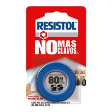 Cinta de Montaje Resistol No Más Clavos 190mm x 1.5m