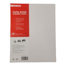 Paquete de Hojas Tamaño Carta First Class 100 hojas
