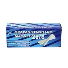 Grapas Estándar Mar Vel 6mm 5000 piezas