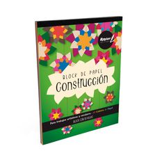 Bloc Papel Construcción Rayter Chico Varios Colores 50 hojas