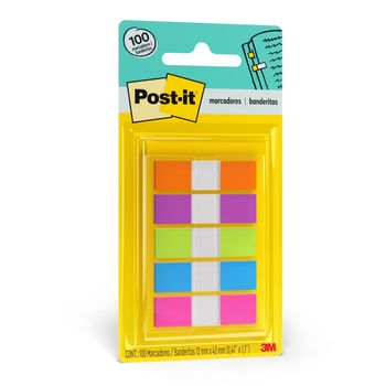 Post-It Mini Banderitas Colores 140 piezas