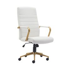 Silla Ejecutiva Stuk Bolonia Ergonómica Blanco
