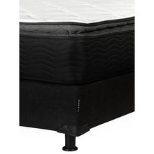Kit de Colchón King Size Dicasa Legan con Box Dicasa Belu Negro