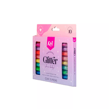 Marcadores Kiut Glitter 10 piezas