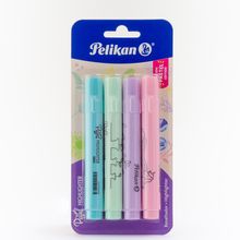 Marcatextos Pelikan Pastel 4 piezas