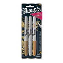Marcador Permanente Sharpie Metalic 3 piezas