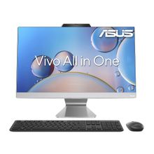 Computadora All In One Asus 23.8" AMD Ryzen 5 SSD 512GB RAM 8GB Windows 11 Blanca
