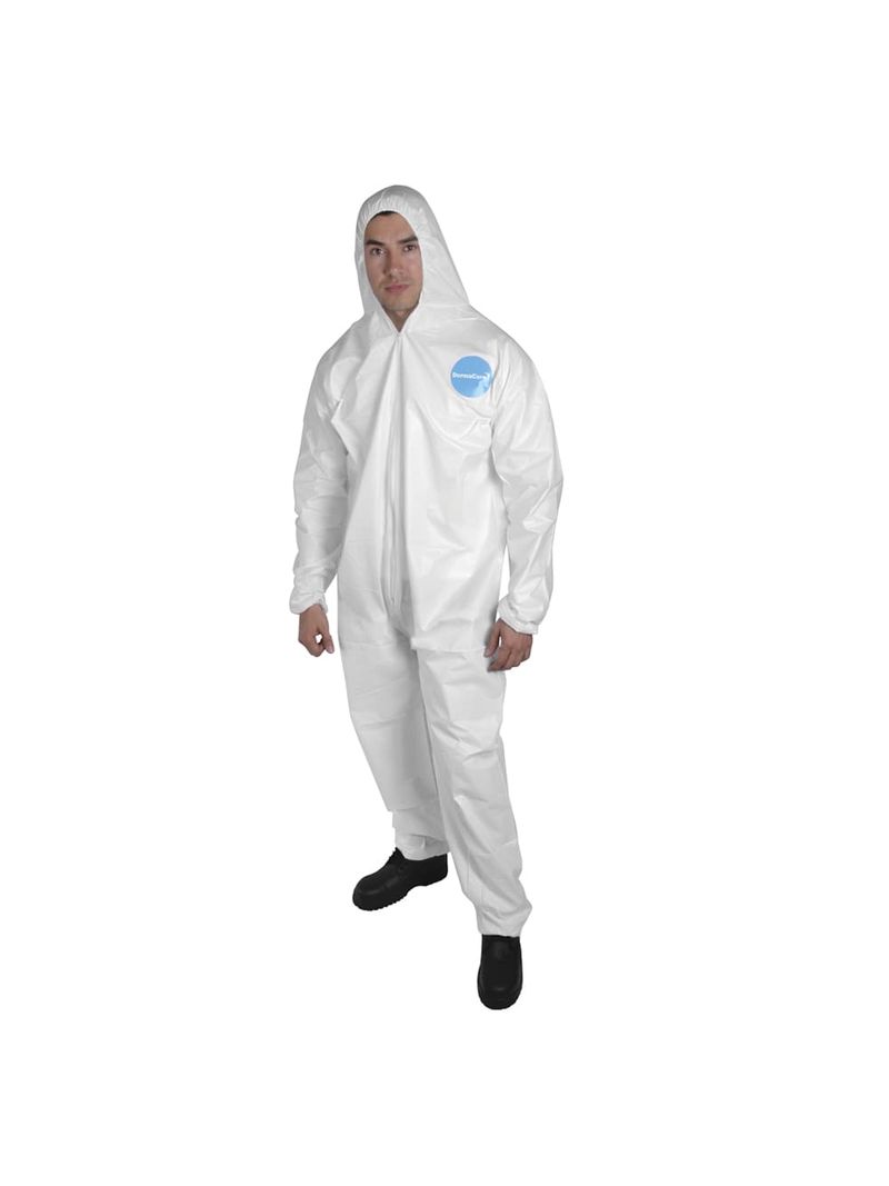 Traje desechable blanco 2025
