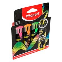 Marcadores Maped Flex 4 piezas