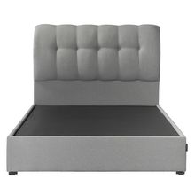 Cabecera King Size Dicasa Nube Gris con Base Kuant