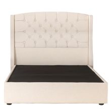 Cabecera Matrimonial Dicasa Sitka Beige con Base Colt