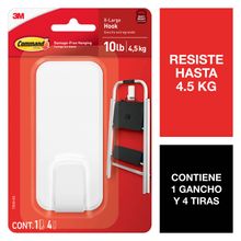Gancho Command XXL Blanco 4.5kg