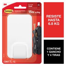 Gancho Command XXXL Blanco 6.8kg