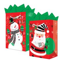 Bolsa de Regalo Granmark Santa Jumbo Varios Modelos 1 pieza