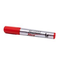 Marcadores Permanentes Azor Signal Xtra Rellenable Rojo 12 piezas
