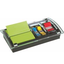 Despachador de Notas Adhesivas y Banderitas Post-It Negro