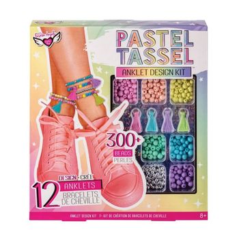 Set de Creación de Pulseras para el Tobillo Crayola Fashion Angels Pastel