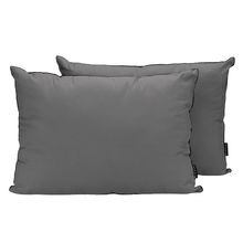 Almohadas Dicasa Estándar Gris 2 piezas