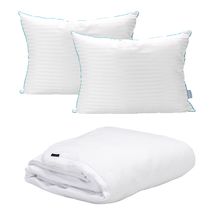 Cubre Colchón Matrimonial Cloud Dicasa con 2 Almohadas Royal