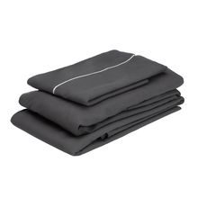 Juego de Sábanas Queen Size Rogga Royal Gris Oxford