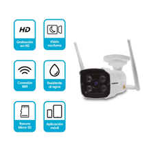 Cámara de Seguridad para Exteriores WiFi