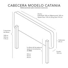 Cabecera Dicasa Catania Beige Claro