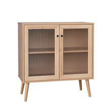 Credenza Bufetera con Puertas de Vidrio Bruges Café