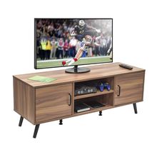Mueble para TV con Puertas y Entrepaños Lucca Café