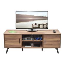 Mueble para TV con Puertas y Entrepaños Lucca Café